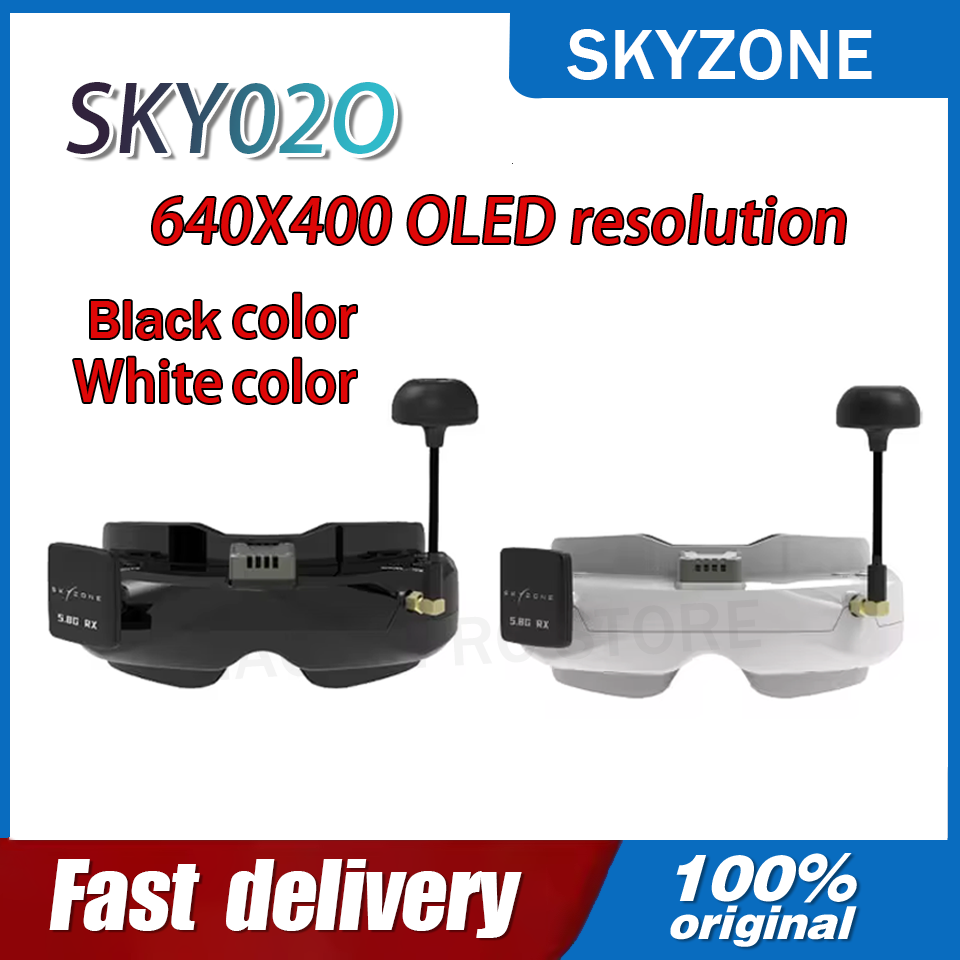 SKYZONE SKY02O OLED 5.8GHz 2S- - đánh giá và giá Drone Racing Goggles