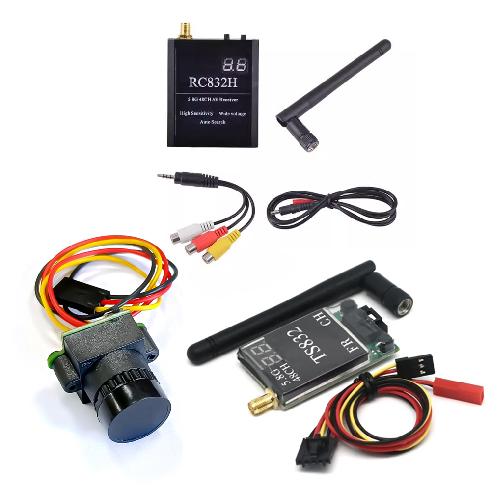 TS832 Receiver +RC832 +1000TVL - đánh giá và giá Drone Racing Motor