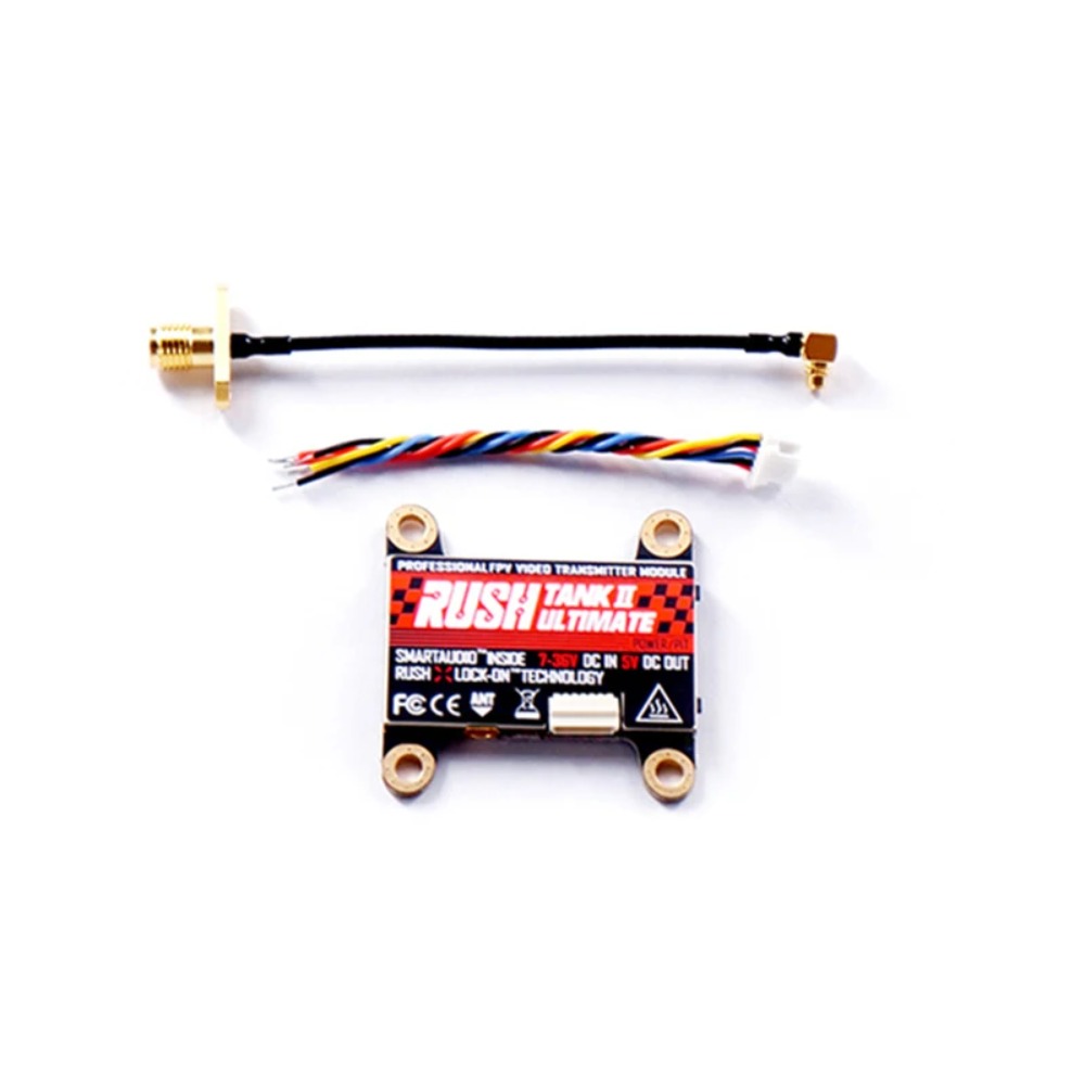 RUSH TANK Ultimate II/Mini/PLU - đánh giá và giá Drone Racing Vtx