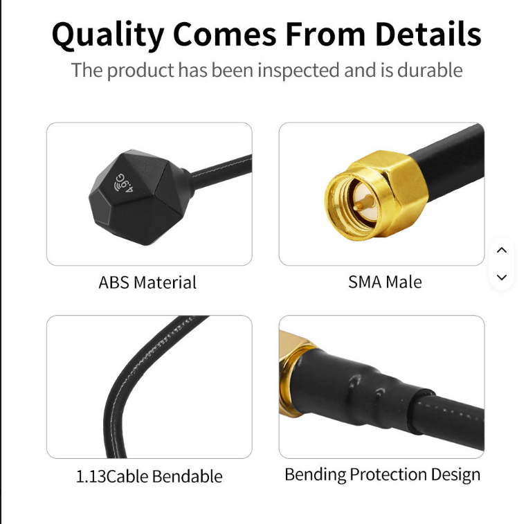 5.8GHz 3.5dBi Antenna LHCP RP  - đánh giá và giá Drone Racing Antenna